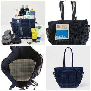 RESTOCK BLUE MESH SHOWER CADDY